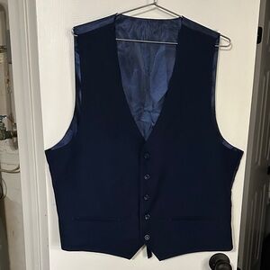 Elegant Blue Men's Vest